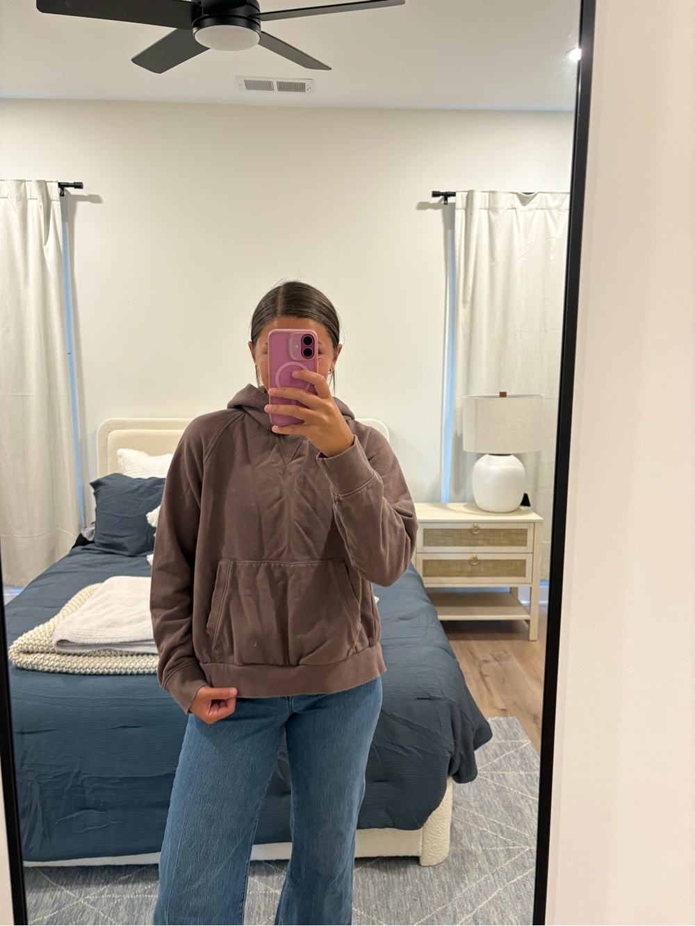 Athleta Moonrise Hoodie With Open Back Size Medium
